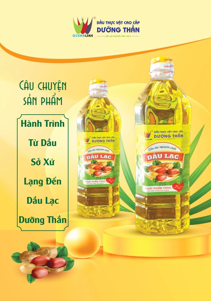 Dầu lạc nguyên chất